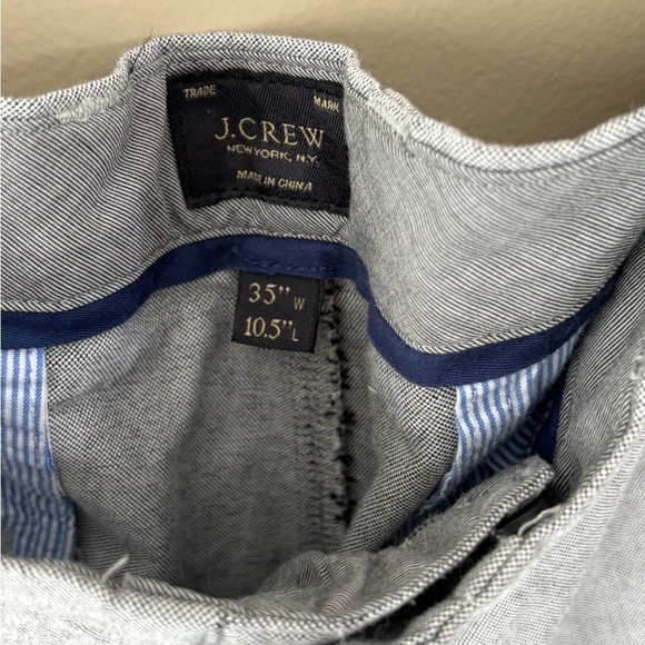 J. Crew Club Shorts Light Gray Men’s Size 35” waist/10.5” length - Picture 2 of 10